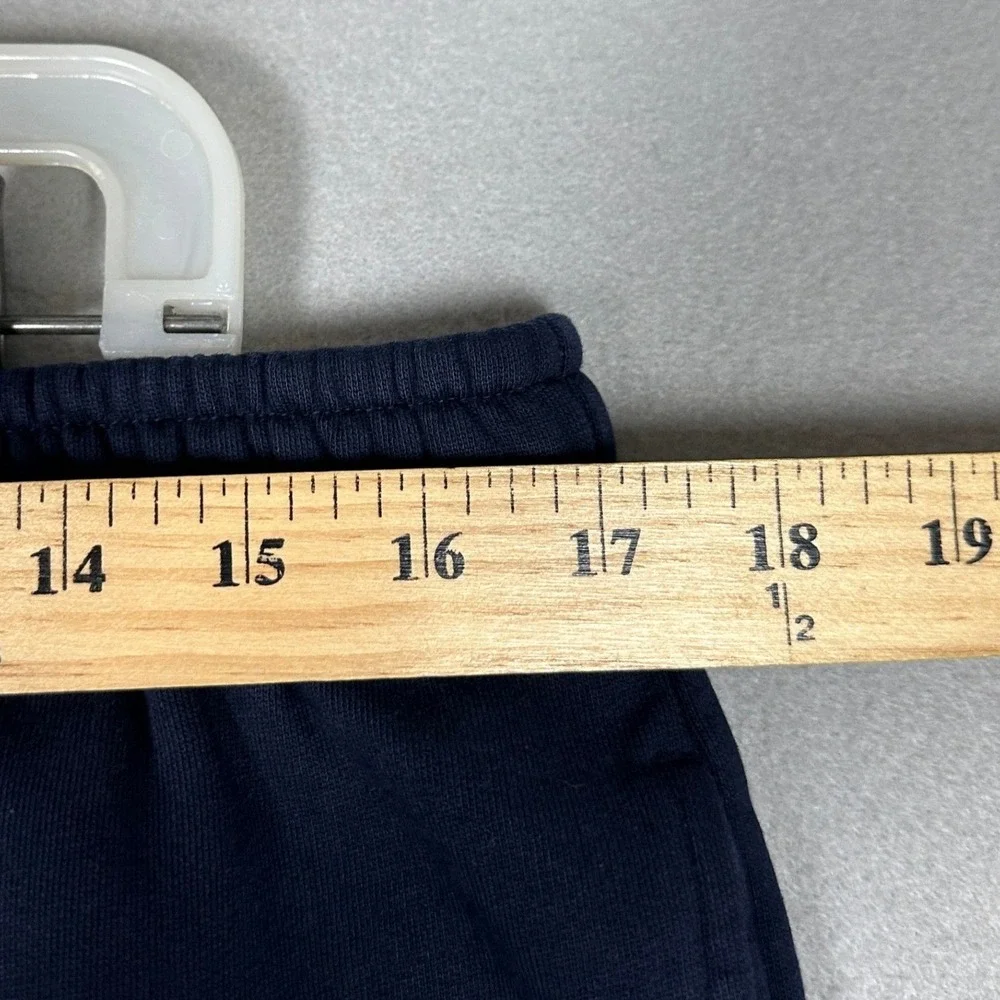 Lacoste Sport Pants Men XL Navy Blue Fleece Jogger Sweatpants Tricolor Croc Logo